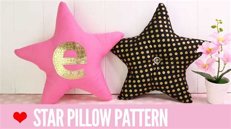 white star pillow|printable star pillow pattern.